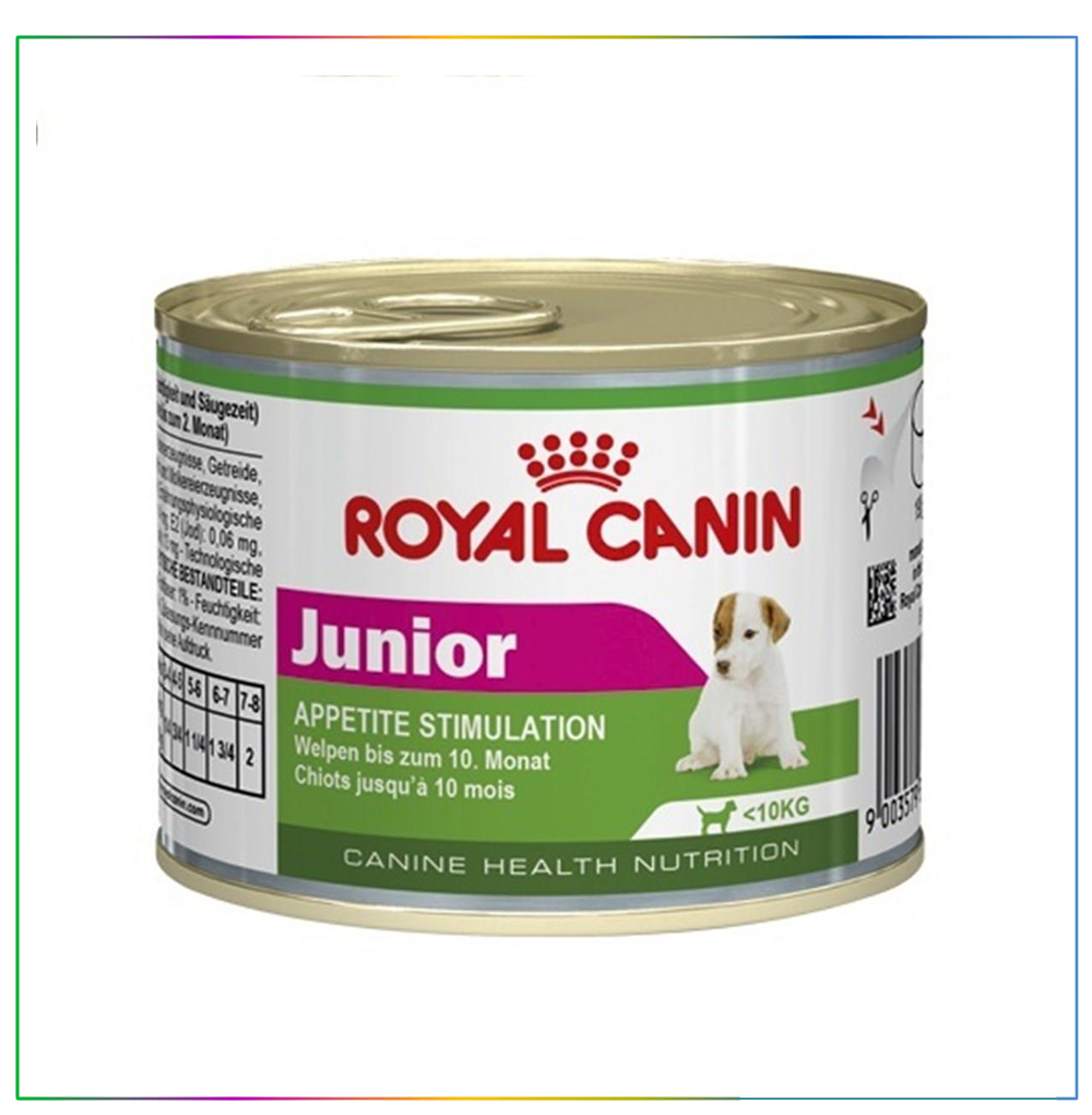 Royal Canin Junior Yavru Köpek Konserve Yaş Maması 195 Gr