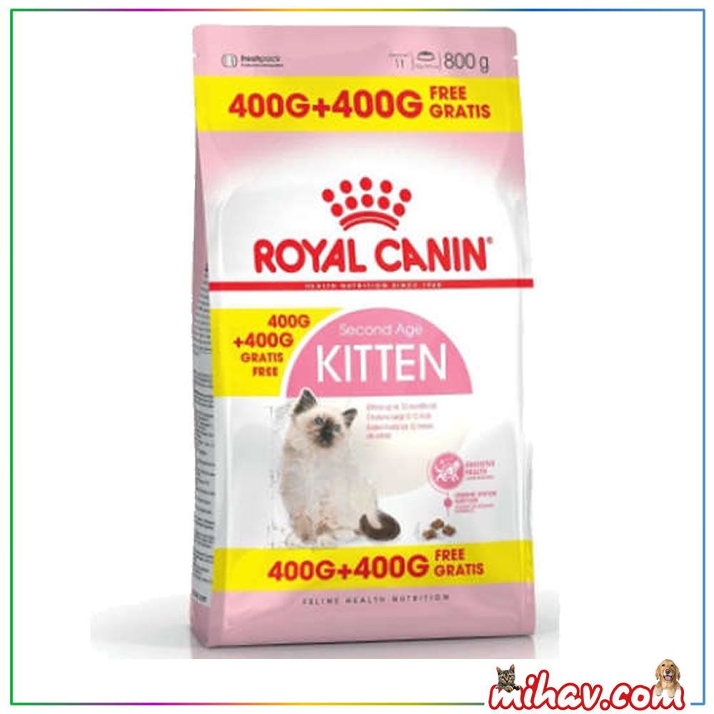 Royal Canin Kitten Yavru Kedi Maması 400 + 400 Gram
